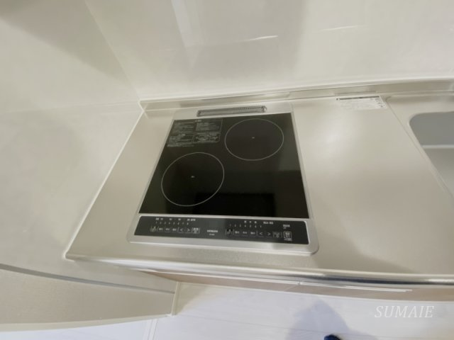 リーヴェル新小岩プレミオのキッチン|IH２口コンロ☆