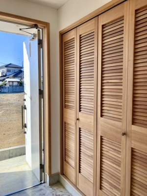 【玄関】 | つくば市上河原崎中古戸建