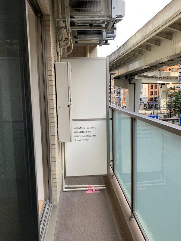 K’ｓＳＱＵＡＲＥのバルコニー