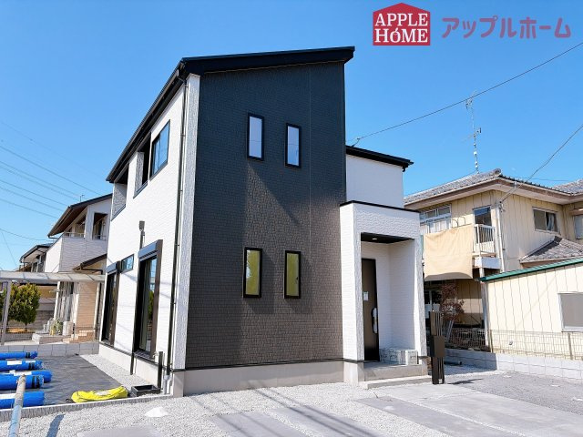 【新築住宅】熊谷市肥塚 全1棟の外観|ぜひ現地にて、実際の建物・街並み・日当たり等ご確認下さい♪お問い合わせはお気軽に☆　TEL「0120-466263」