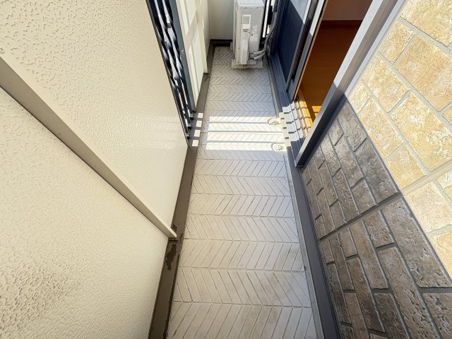 ゼファーコートのバルコニー