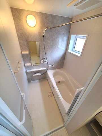 吉川市　吉川2丁目　新築戸建　全1棟のランドリースペース|施工例です