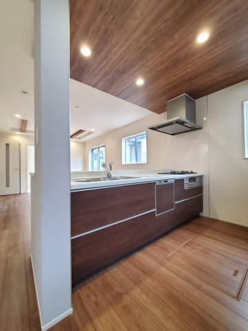 吉川市　吉川2丁目　新築戸建　全1棟の庭|施工例です