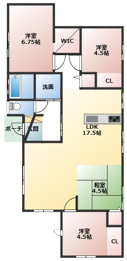 【間取り】 | 山鹿市熊入町