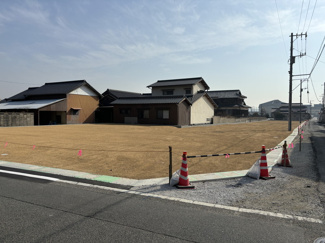 【外観】 | 土地　玉島八島　全8区画 | 分譲地全体像。北側から撮影