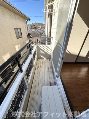 【バルコニー】 | パレスナカシマ木之庄 | 南向き
