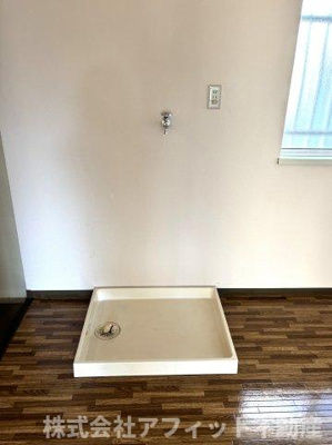 【その他】 | パレスナカシマ木之庄 | 室内洗濯機置場