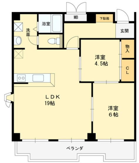 【間取り】 | ロイヤルハイツ松ヶ丘