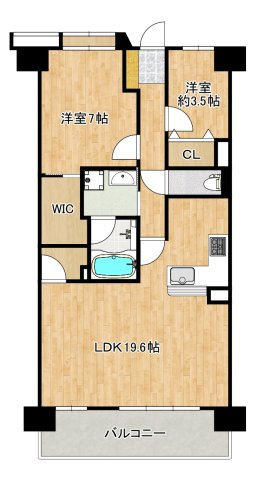 ライオンズマンション上野芝5丁の間取り|【南東向きにつき日当たり良好】明るい室内は気分が明るくなります！ぜひ現地でお確かめください♪