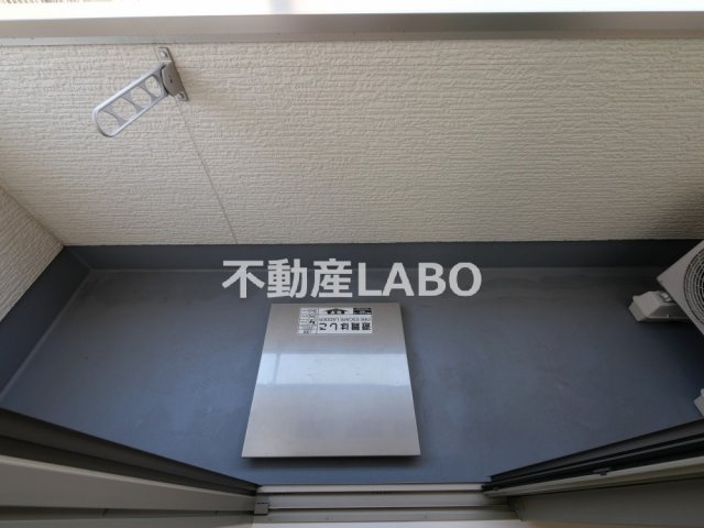 フジパレス桃谷のバルコニー