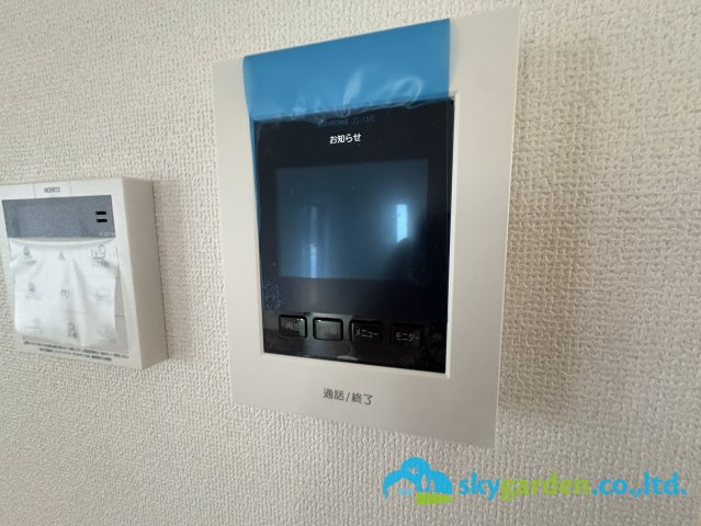 平塚市岡崎10期　新築戸建　全30棟10号棟の防犯設備