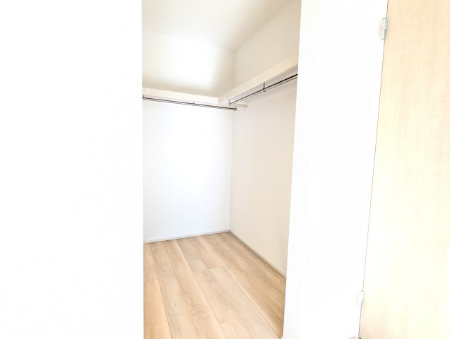 水戸市内原町984番の収納|広々クローゼットがあり、お部屋をすっきりとお使いいただけます。（同施工物件）