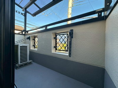 【バルコニー】 | 箕面市桜ヶ丘1丁目貸家