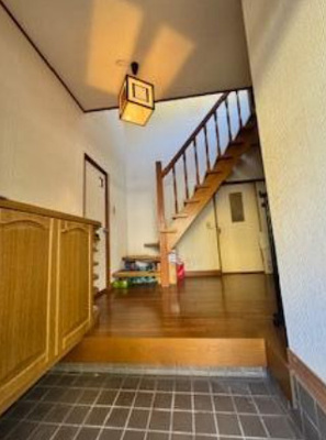 【玄関】 | 大津市坂本4丁目1-28　中古戸建