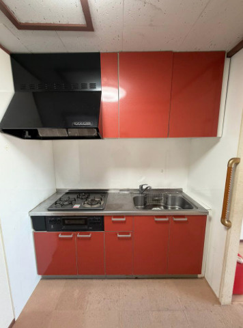 朝霞サニーハイツのキッチン|お料理しやすいキッチンです