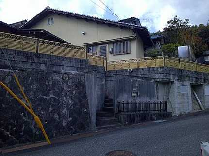 中野4丁目の前面道路含む現地写真