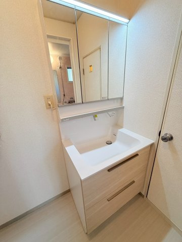 グリーンハイツAの洗面所