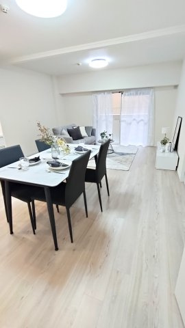 ～ペットと暮らせるマンション～若江岩田パークマンションB棟の居間・リビング