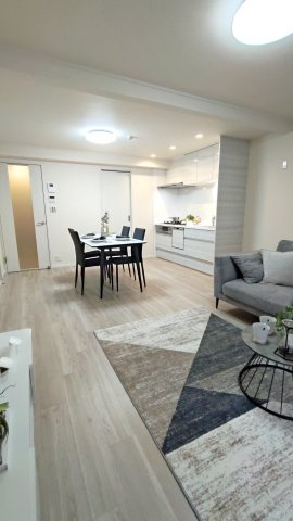 ～ペットと暮らせるマンション～若江岩田パークマンションB棟の居間・リビング