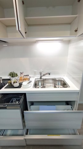 若江岩田パークマンションB棟のキッチン