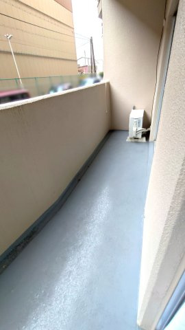 ～ペットと暮らせるマンション～若江岩田パークマンションB棟のバルコニー