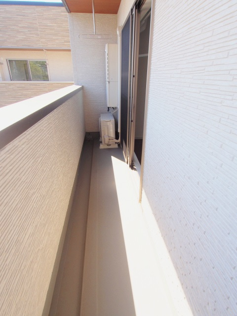 ロイヤルヴィラ向洋 A棟のバルコニー