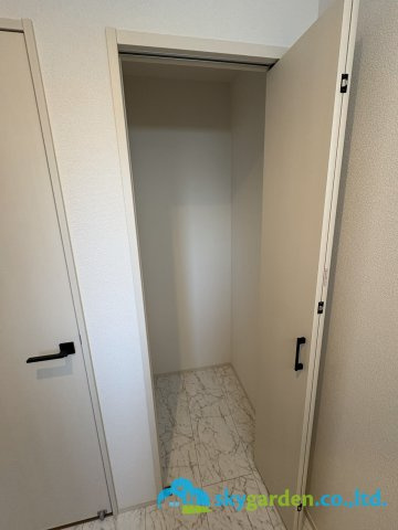 平塚市岡崎10期　新築戸建　全30棟6号棟の脱衣所