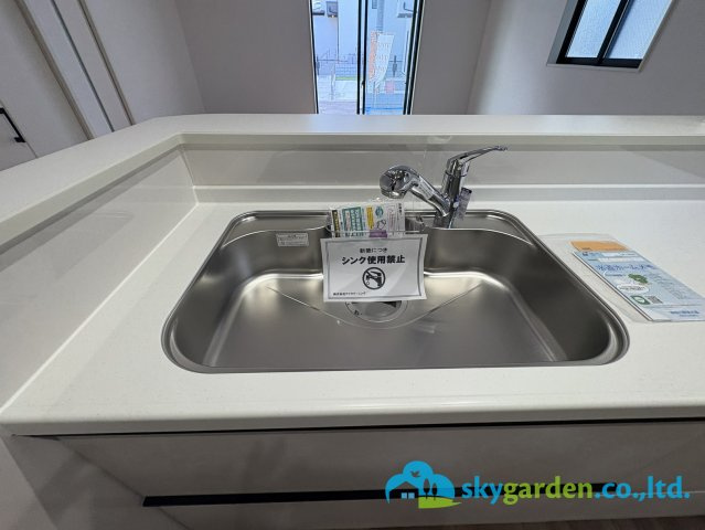 平塚市岡崎10期　新築戸建　全30棟6号棟のキッチン