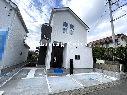 【外観】 | 【仲介手数料０円】大磯町東小磯2期　新築一戸建て　1号棟　全2棟 | 【仲介手数料０円】大磯町東小磯2期　新築一戸建て　全2棟