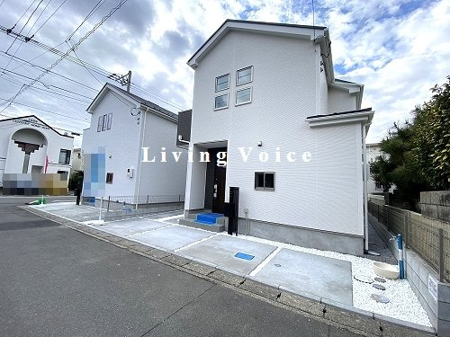 【前面道路含む現地写真】 | 【仲介手数料０円】大磯町東小磯2期　新築一戸建て　1号棟　全2棟 | 【仲介手数料０円】大磯町東小磯2期　新築一戸建て　全2棟