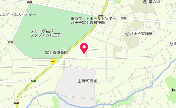 『八王子市新築戸建て』八王子市1-24-1【仲介手数料無料】　５期の地図|～仲介手数料無料☆八王子ひなた不動産～　八王子市台町　新築戸建て