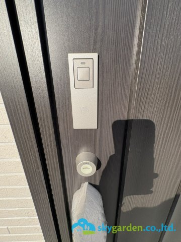 平塚市岡崎10期　新築戸建　全30棟5号棟の防犯設備