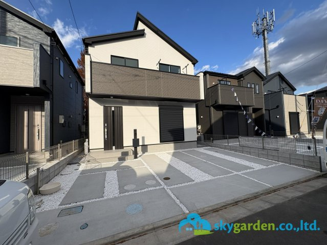 平塚市岡崎10期　新築戸建　全30棟5号棟の外観