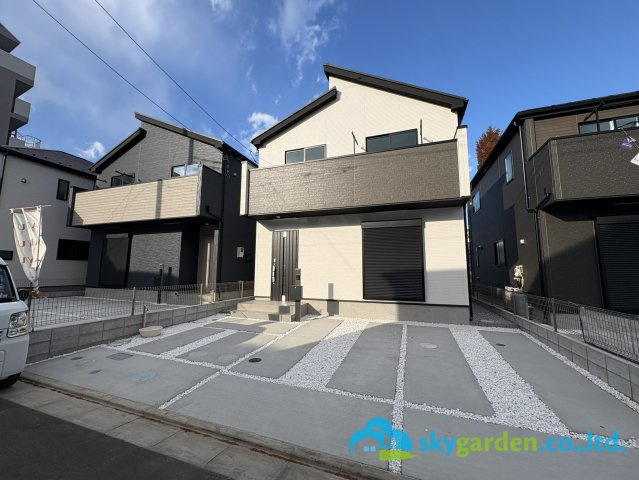 平塚市岡崎10期　新築戸建　全30棟5号棟の外観