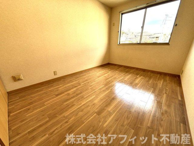 【寝室】 | ブラン木之庄 | 北側の洋室6帖