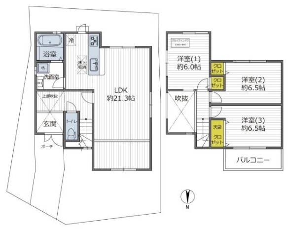 【間取り】 | S22265-第三錦林