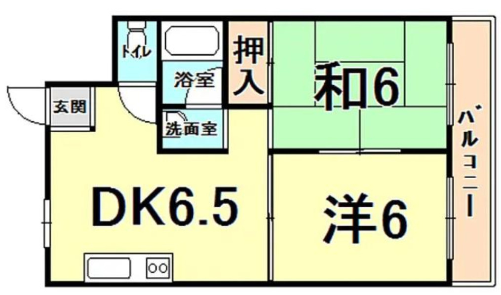 【西宮市宮前町】　ロータリービルド西宮の間取り