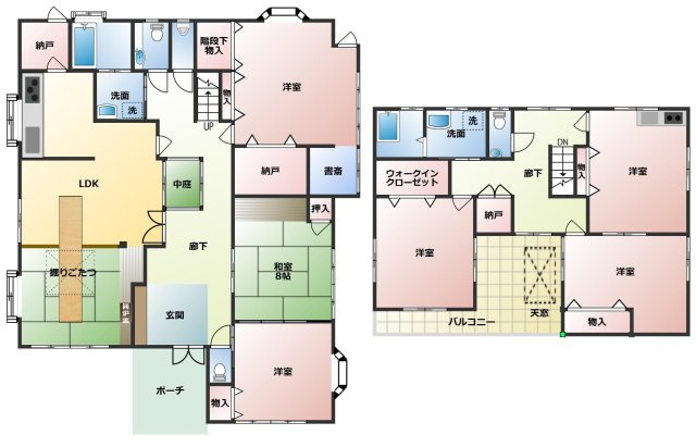 【間取り】 | 北区龍田2丁目 | ☆間取り図☆