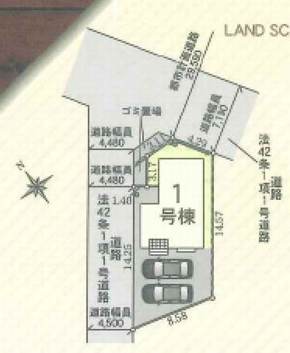 【区画図】 | 【仲介手数料０円】秦野市平沢第19　新築一戸建て | 秦野市平沢第19　新築一戸建て