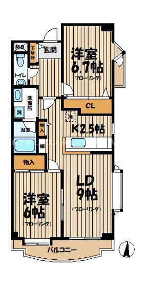 【間取り】 | アルカディア