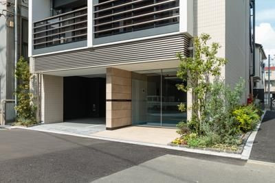 イプセ品川戸越のエントランス