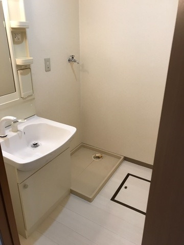 グリーンラティール【10,000円キャッシュバック対象物件】の洗面所|ゆったりとスペースのある洗面所