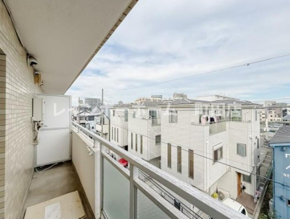 スカイコート中央林間※初期費用分割あと払いサービス利用可能物件のバルコニー