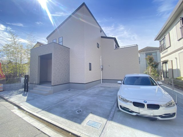 祝成約済み　八王子市　泉町　新築戸建て　３期の外観|～仲介手数料無料☆八王子ひなた不動産～　八王子市泉町　新築戸建て