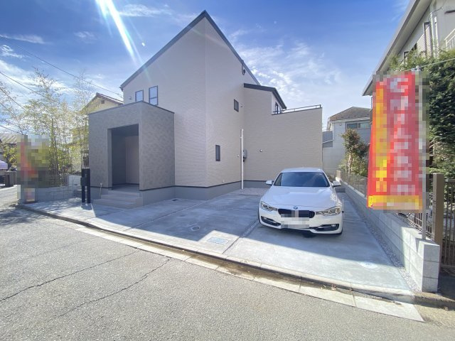 祝成約済み　八王子市　泉町　新築戸建て　３期の外観|～仲介手数料無料☆八王子ひなた不動産～　八王子市泉町　新築戸建て
