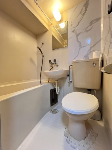 大阪市都島区東野田町１丁目の賃貸マンションのトイレ