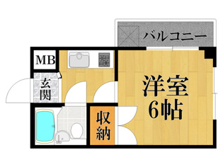 カーサトレピアーニの間取り