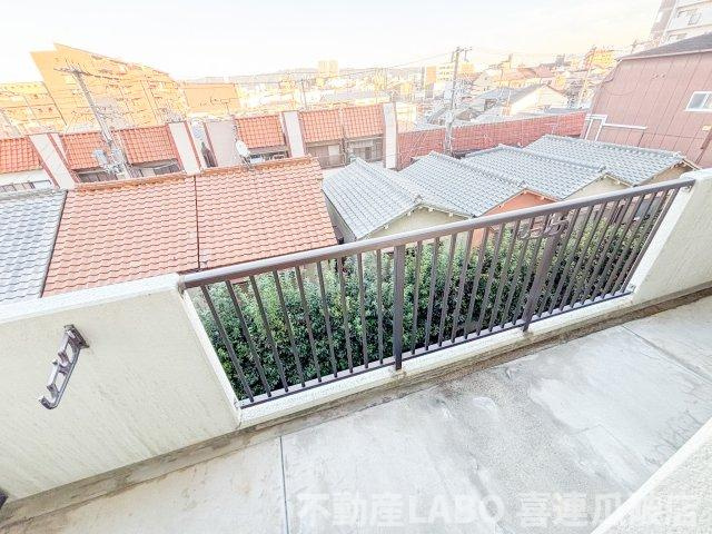 リベラルパレス平野のバルコニー