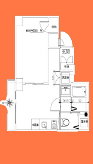 【間取り】 | ルックハイツ北新宿壱番館