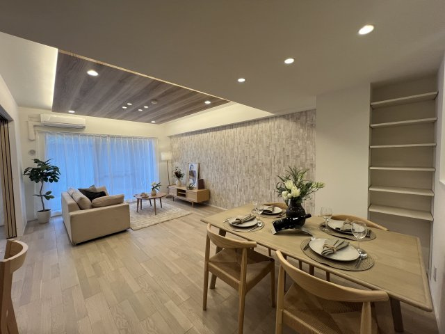 全室６帖超で広さも心も余裕のある暮らし【コスモ横浜常盤台公園】のキッチン|きれいなキッチンです